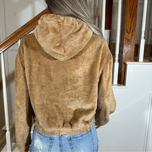 Mighty Fine tan butterfly hoodie - Picture 9 of 11